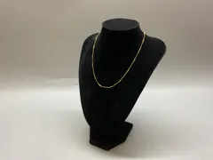 SN688 ネックレス k18gp ゴールド ビンテージ 首周り約39cm 重量3.3g チェーン アンティーク