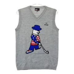 サイズ：L PING ピン  ニットベスト  グレー系 [240101573982] ゴルフウェア レディース ストスト