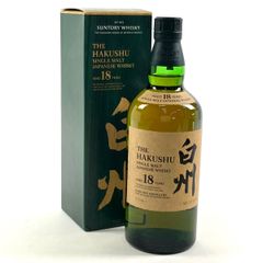 【東京都内限定お届け】 サントリー SUNTORY 白州 18年 シングルモルト ジャパニーズ 700ml 国産ウイスキー 【古酒】