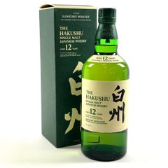 【東京都内限定お届け】 サントリー SUNTORY 白州 12年 ジャパニーズ 700ml 国産ウイスキー 【古酒】