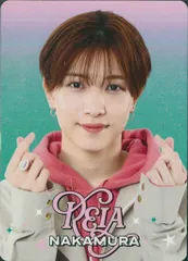 KEY TO LIT 25年ファミクラストア 中村嶺亜 プロフィールカード