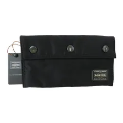 PORTER ポーター 622-27846-10 TANKER POCKET WALLET(L) タンカー ポケット ウォレット ブラック系【新古品】【未使用】【中古】