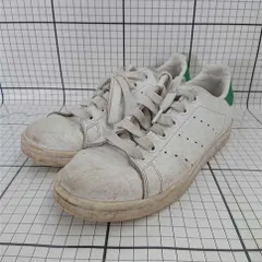 ◇ Θ アディダス adidas スタンスミス Stan Smith ホワイト系 グリーン系 スニーカー 22.5cm レディース E  【1510070017925】