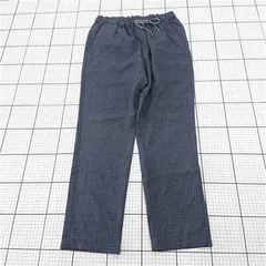 ◇ Θ ユナイテッドアローズ A DAY IN THE LIFE 総柄イージーパンツ M メンズ E  【1510230010797】