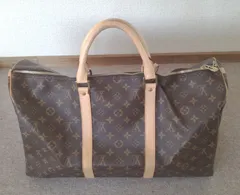 ルイ・ヴィトン　キーポル・バンドリエール50　モノグラム・キャンバス　ボストンバッグ【中古】