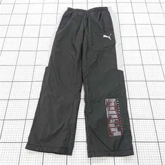 ◇ ⊇ プーマ PUMA 846092-01 トレーニングパンツ ブラック系 キッズ 150 E  【1510230014139】