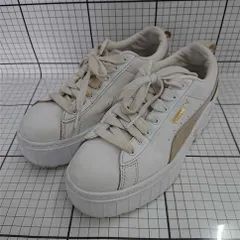 ◇ Θ プーマ PUMA 381983-13 カリ ウェッジ スニーカー ホワイト系 レディース 23cm E  【1510230013804】