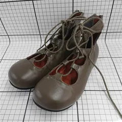 ◇ Θ ソロット sorotto レースアップレザーシューズ 21.0cm レディース キッズ E  【1510230016560】