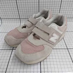 ◇ Θ ニューバランス New Balance 574 ベルクロ スニーカー ピンク系 レディース 21.5cm E  【1510230016430】