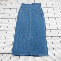 ◇ Θ ユーバイスピックアンドスパン U by SPICK&SPAN デニムロングスカート レディース E  【1510290003296】
