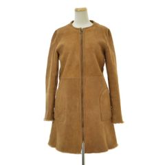 定価30万】GOLDEN GOOSE ベージュ スエード ロングコート - メルカリ