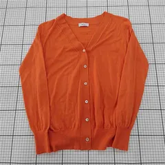 ◇ Θ シップスエニィ SHIPS any ウールカーディガン オレンジ系 F レディース E  【1510290003746】