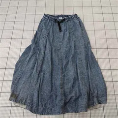 ◇ Θ ニコアンド niko and ... NKN33502FL デニムスカート Lサイズ レディース E  【1510290004965】