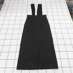 ◇ Θ ワンピース アパートバイローリーズ apart by lowrys サスペンダー付きスカート ブラック系 レディース F E  【1510290002084】