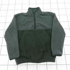 ◇ ⊇ ギャップ GAP ARCTIC FLEECE フリースジャケット XXL メンズ ブラック系 E  【1510290006006】