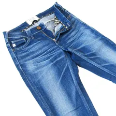 SOMETHINGサムシングSDN288▼ストレッチテーパードデニム▼27インチ▼ウエスト約72cm