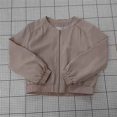 ◇ Θ マジェスティックレゴン MAJESTIC LEGON ノーカラーブルゾン ピンク系 M レディース E  【1510290005122】