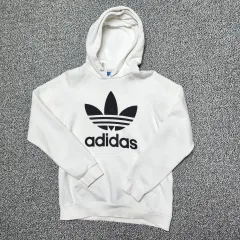 105 アディダス ファイヤーバード ビックロゴ 起毛 パーカー