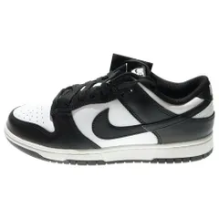 NIKE (ナイキ) DUNK LOW RETRO PANDA ダンク レトロ パンダ ローカットスニーカー ブラック/ホワイト US8.5cm/26.5cm DD1391-100