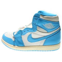 NIKE (ナイキ) AIR JORDAN 1 RETRO HIGH OG UNC REIMAGINED エア ジョーダン 1 レトロ リイマジンド ハイカットスニーカー ホワイト/ブルー US9/27cm DZ5485-402