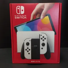 【D23029】Nintendo Switch(有機ELモデル) Joy-Con(L)/(R) ホワイト