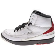 NIKE (ナイキ) AIR JORDAN 2 OG CHICAGO 2022 DX2454-106 エアジョーダン2 OG シカゴ ハイカットスニーカー US8.5/26.5cm ホワイト/レッド