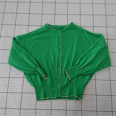 ◇ Θ クリカ KURICA グリーンカーディガン レディース E  【1510290011185】