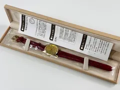 ★未使用品 希少 SNOOPY ELEGANCE スヌーピー エレガンス 60周年 限定 腕時計 シリアル入 0350/6000 赤 レディース 電池切れ 取扱説明書付 管理2M100