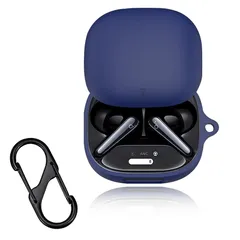 For Anker Soundcore Liberty 4 Pro ケース 全面保護カバー Greerass シリコンケース キズ防止 耐衝撃 充電対応 紛失防止 防水 防塵 着脱簡単 シリコン製 落下防止 柔らかい 軽量 收納ケース Anker Soun 0