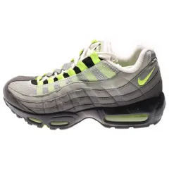 NIKE (ナイキ) 【観賞用2015年製】AIR MAX 95 OG Yellow Gradation エアマックス95 イエローグラデ ローカットスニーカー グレー/イエロー US8.5/26.5cm 554970-071