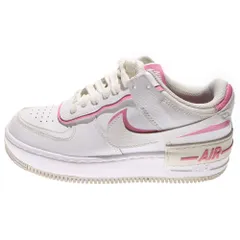 NIKE (ナイキ) WMNS AIR FORCE1 SHADOW CI0919-102 ウィメンズ エアフォース1 ローカットスニーカー ホワイト/ピンク US7.5/24.5cm
