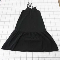 ◇ ⊂ ワンピース サマンサモスモス blue SNO-1107145 キャミワンピース ブラック系 レディース F E  【1510290012939】