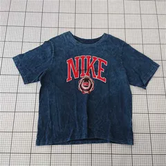 ◇ ⊂ ナイキ Nike The Nike Tee ルーズフィット Tシャツ メンズ Lサイズ ネイビー系 E  【1510290012779】