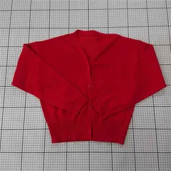 ◇ Θ クリカ KURICA コットンレーヨンカーディガン レッド系 レディース E  【1510290012687】