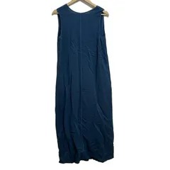 未使用級 ATON × RHC スリーブレスドレス マキシワンピース 美品 ATON × RHC スリーブレスドレス マキシワンピース ダークグレー