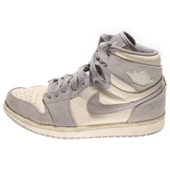 NIKE (ナイキ) WMNS AIR JORDAN 1 1RETRO HIGH ウィメンズ エアジョーダン1 ハイカットスニーカー アイボリー US10.5/27.5cm AH7389-101