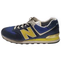 New Balance (ニューバランス) ML574OR2 スエード ローカットスニーカー ブルー US10/28cm