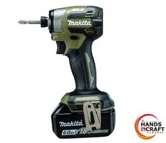☆送料無料☆ マキタ makita　充電式インパクトドライバ TD173DRGXO オリーブ 18V6.0Ah×2 充電器 ケース付 未使用 純正品