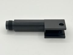 【DCI Guns】14mm逆ネジメタルアウターバレル マルイ 固定ガス SOCOM Mk23用BK ブラック 黒【アウトレット品】-00071