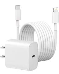 iPhone 充電器 20W PD 急速充電【正規MFi認証/PSE認証済】Type-C スマホ 充電器 USB-C to iPhone 充電ケーブル 2m付き