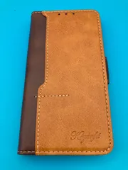 iPhone 13 Pro /Pro Max対応 手帳型ケース レトロブラウン カード収納付き