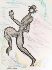 三原彰彦 サロン・ドトーヌ入選作家 ドローイング 原画 [ONORE] 人物画