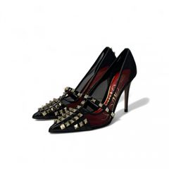 エルメス HERMES サンダル 靴 シューズ スエード ブラック ベージュ系