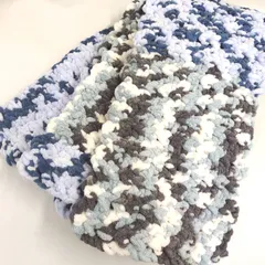 【ハンドメイド】もこもこマフラー