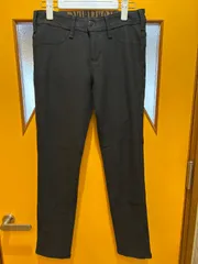 A【A22-20】◇ SOMETHING サイズM スキニーパンツ　黒色　レディース