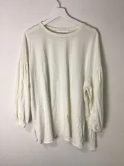 【AMERICAN HOLIC】長袖白Tシャツ サイズL