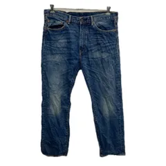 Levi's 505 デニムパンツ W36 ブルー リーバイス ジップアップ アメカジ ジーンズ デニム コットン 2512-45