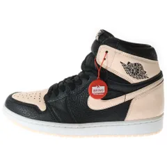 NIKE (ナイキ) AIR JORDAN 1 RETRO HIGH CRIMSON TINT エアジョーダン1 レトロ ハイカットスニーカー クリムゾンティント US10/28cm 555088-081 ブラック/ピンク