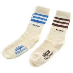 adidas Originals (アディダスオリジナルス) WALES BONNER 3-STRIPES SOCKS ウェールズボナー ソックス 靴下 ホワイト JV8683