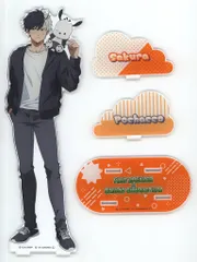 【中古】アクリルスタンド・アクリルパネル 桜遥×ポチャッコ BIGアクリルスタンド 「WIND BREAKER×サンリオキャラクターズ POP UP SHOP」